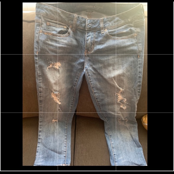 American Eagle Capri , EUC. 6 skinny stretch - Picture 1 of 3